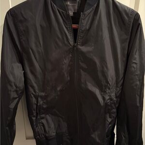 ASOS Classic Black Bomber Jacket